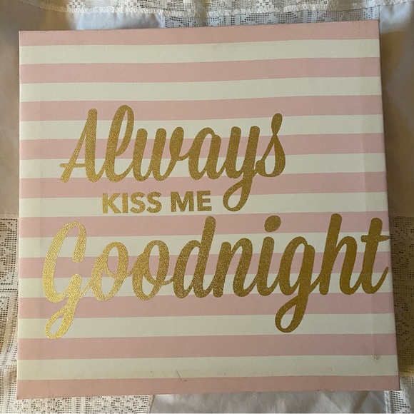 WALL DECOR.  2 piece set.  Inspirational sayings.  Good condition. - Picture 3 of 6